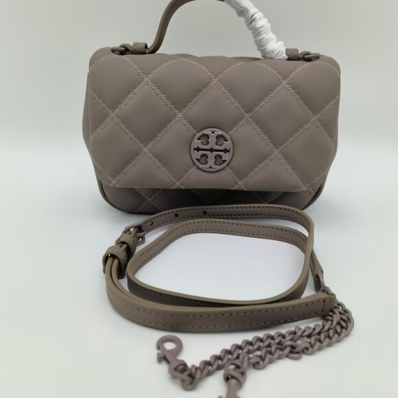 Tory Burch Handbags - Tory Burch Chanel style diamond chain bag